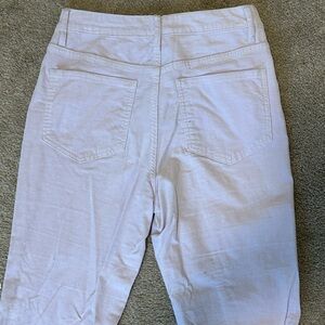 Lavender corduroy Forever 21 flare jeans